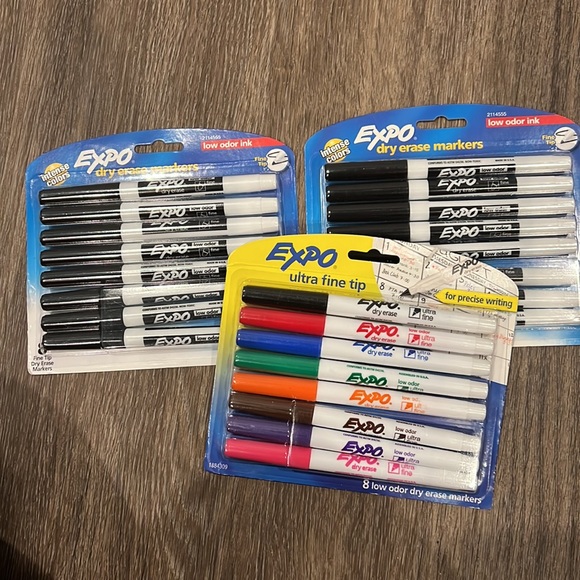 Bundle of 6 Expo Markers - Picture 3 of 3